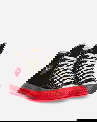 Sneakers og sko Converse Play x Chuck Taylor Red Sole Hi Sort | P1K124-1, 3