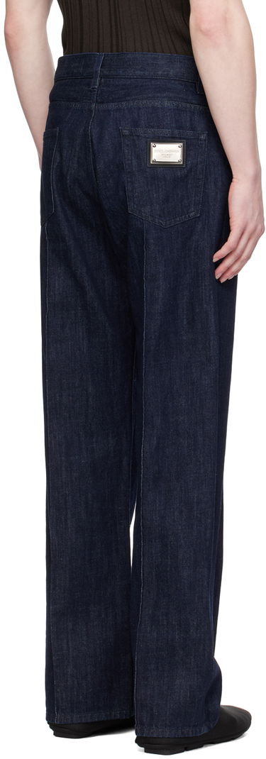 Jeans Dolce & Gabbana Seamed Jeans Blå | GWVNXD G8KG6, 2