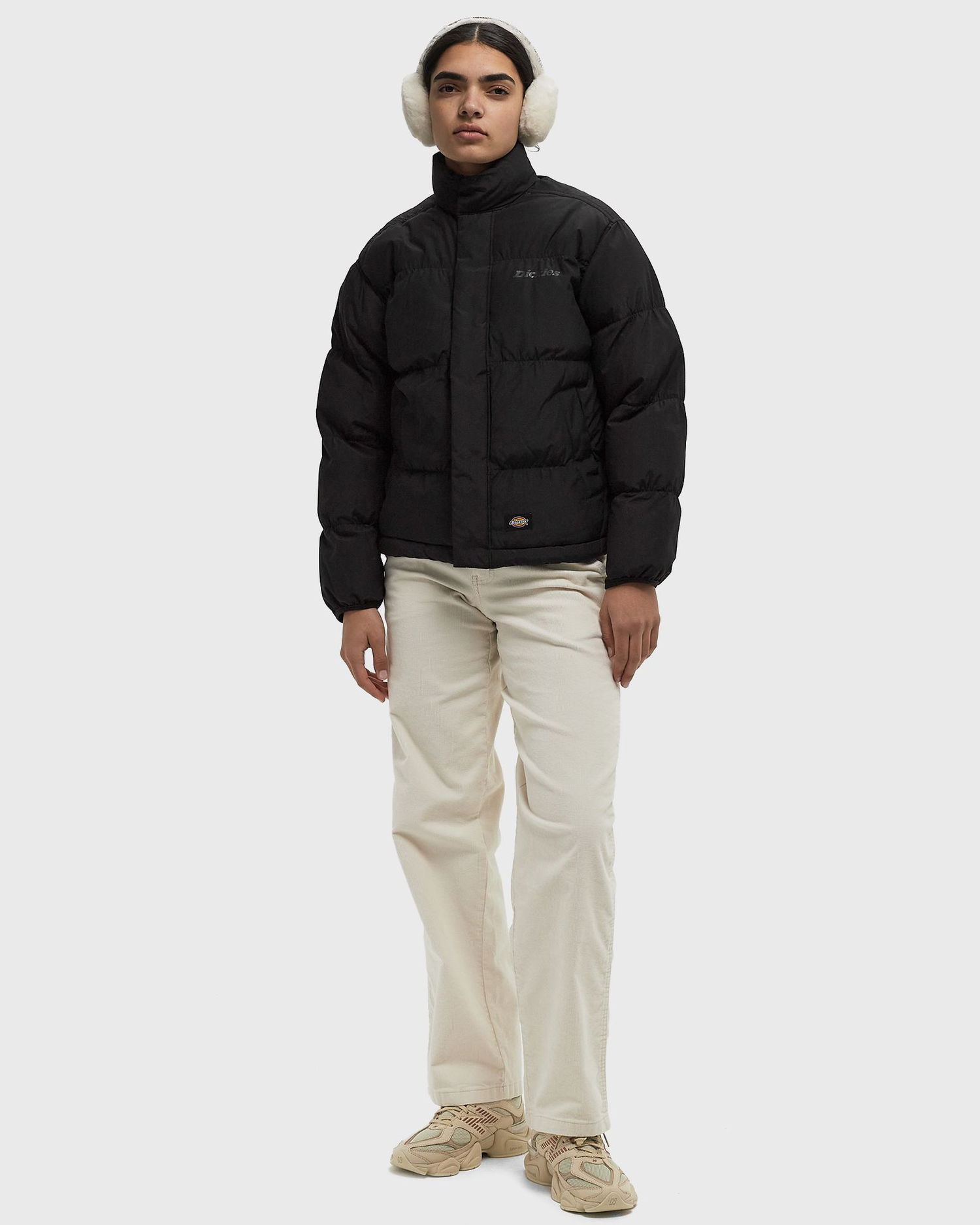 Puffer jakke Dickies Scobey Puffer Jacket Sort | 0A4Z36, 1