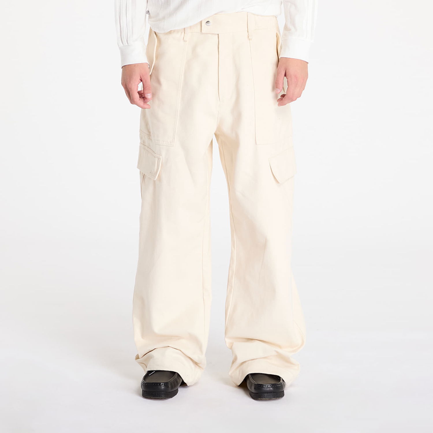 Cargo bukser adidas Originals Wales Bonner x Cargo Pant Wonder Beige | JE5973, 0