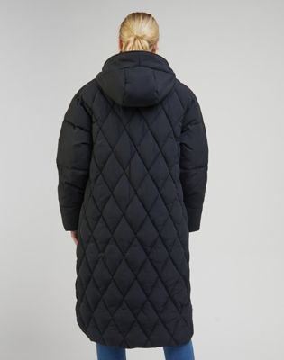 Puffer jakke Lee Long Puffer "Unionall Blk" Sort | 112341597:XS, 1
