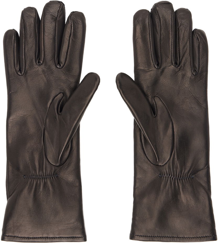Handsker OUR LEGACY Leather Gloves Sort | A4248HEB, 1