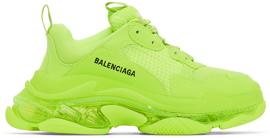 Sneakers og sko Balenciaga Triple S Gul | 541624-W2FF1-7320, 0