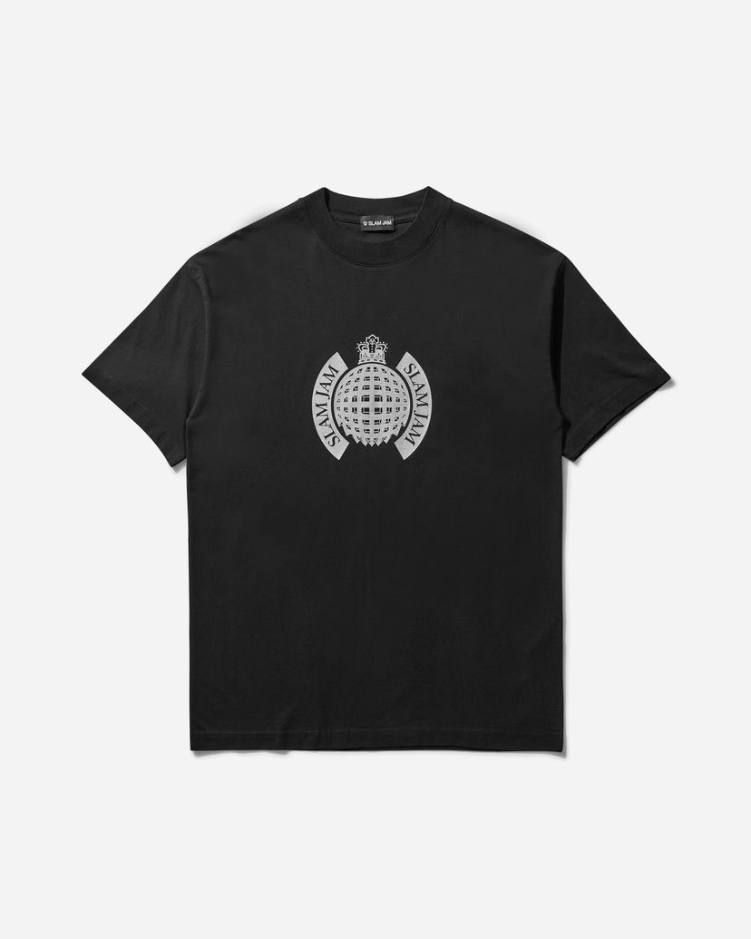 T-shirt Slam Jam Ministry Of Sound Graphic T-Shirt Sort | SJPRMINI BLK