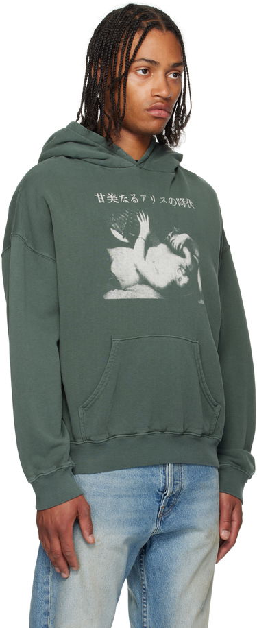 Sweatshirt Enfants Riches Déprimés Enfants Riches Déprimés Sweet Surrender of Alice Graphic Print Hoodie Grøn | 020-463, 1