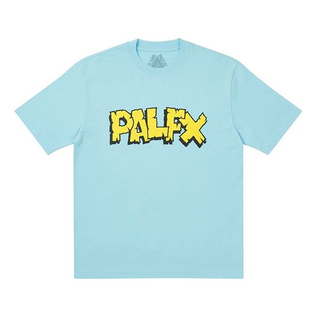 T-shirt Palace Palace Alphabet Print T-Shirt Blå | P20TS101, 0