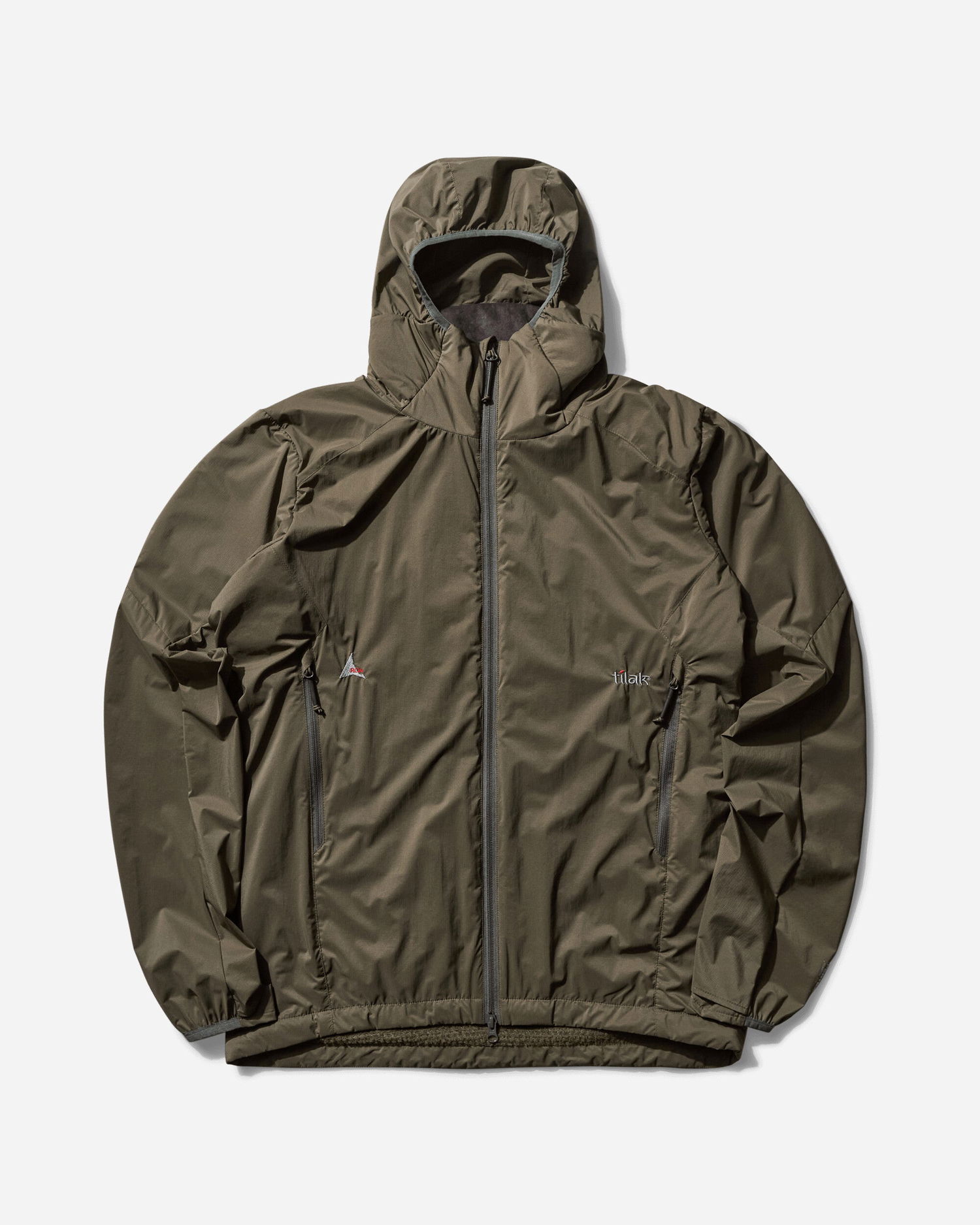 Sweatshirt ROA Hooded Lightweight Shell Jacket Grøn | RBMW0303FA224 GRN0039, 0