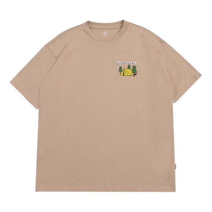 T-shirt Converse Graphic Tee Beige | 10025882-A03