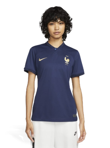 Jersey Nike FFF 2022/23 Stadium Home Women's Dri-FIT Football Shirt Mørkeblå | DN0764-410