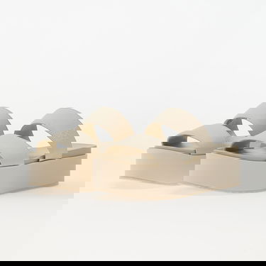 Sneakers og sko CALVIN KLEIN Flatform Sandal Webb Beige Beige | YW0YW01789 AEO, 5