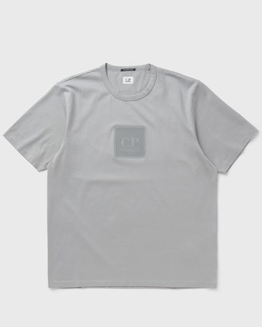 T-shirt C.P. Company C.P. Company Metropolis Series Mercerized Jersey Logo T-Shirt Grå | 18CLTS037A006370W-916, 0