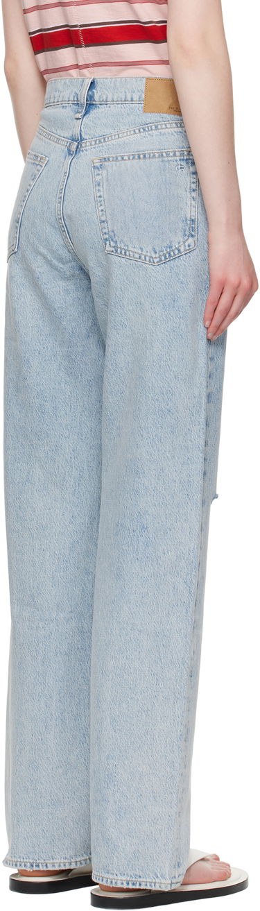 Jeans rag & bone rag & bone Shea Relaxed High Rise Jeans Blå | WDD25P1006RGCH, 2