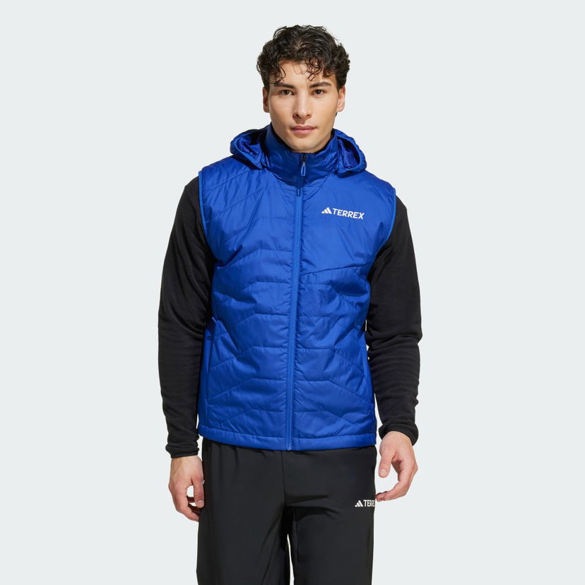 Vest adidas Performance Terrex Multi Climawarm Insulated Hooded Vest Blå | JF1362