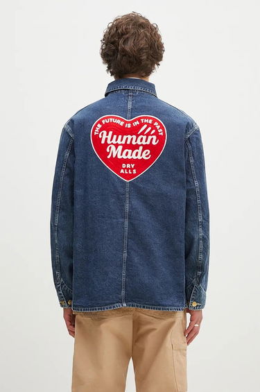 Skjorte Human Made Denim Coverall Jacket Blå | HM28JK002, 2