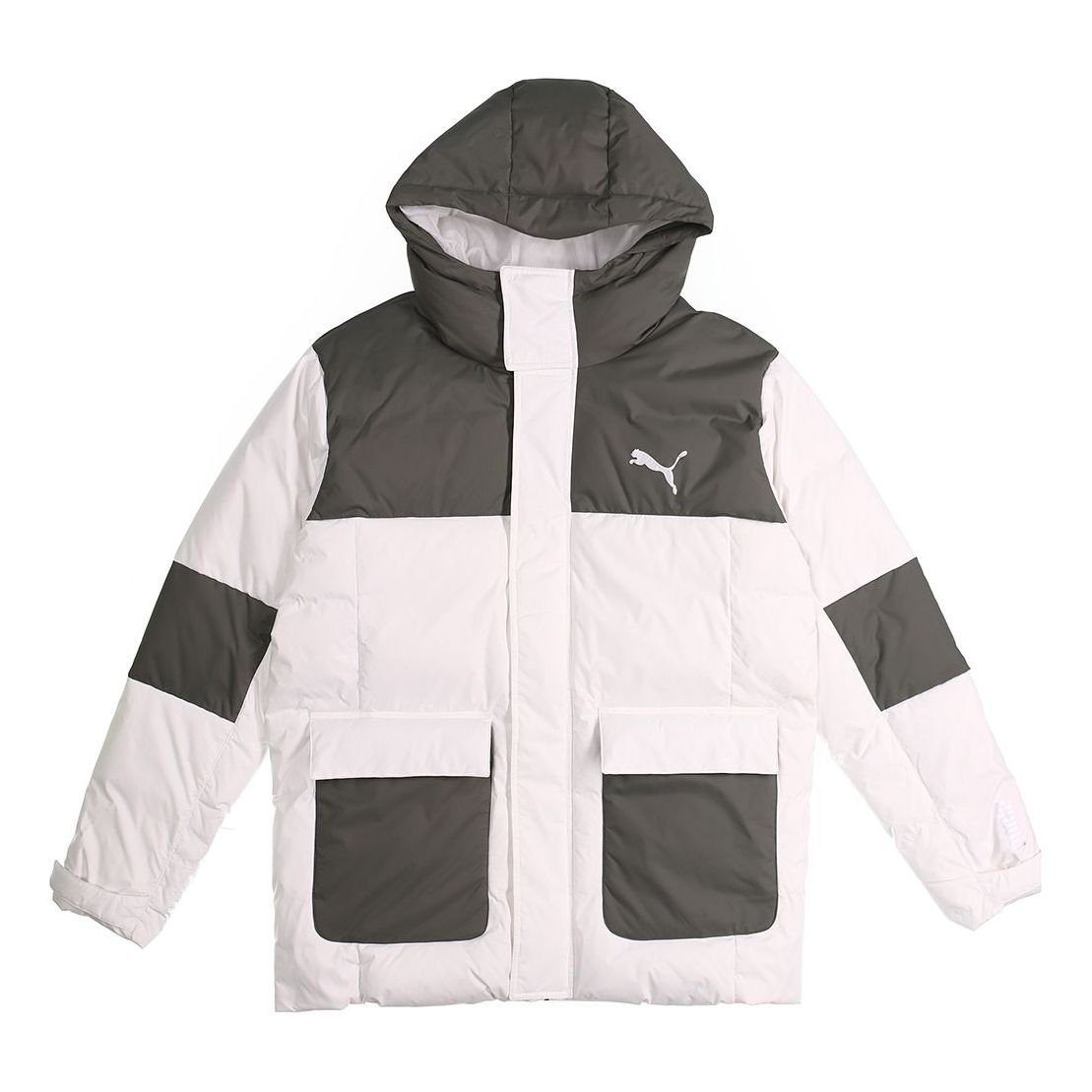 Puffer jakke Puma Protective Down Jacket Hvid | 586604-42, 0