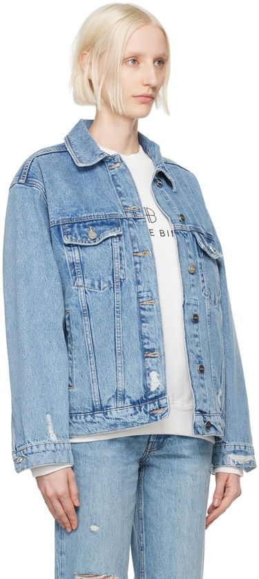 Jakke Anine Bing Rory Oversized Denim Jacket Blå | A-01-7052-435, 1
