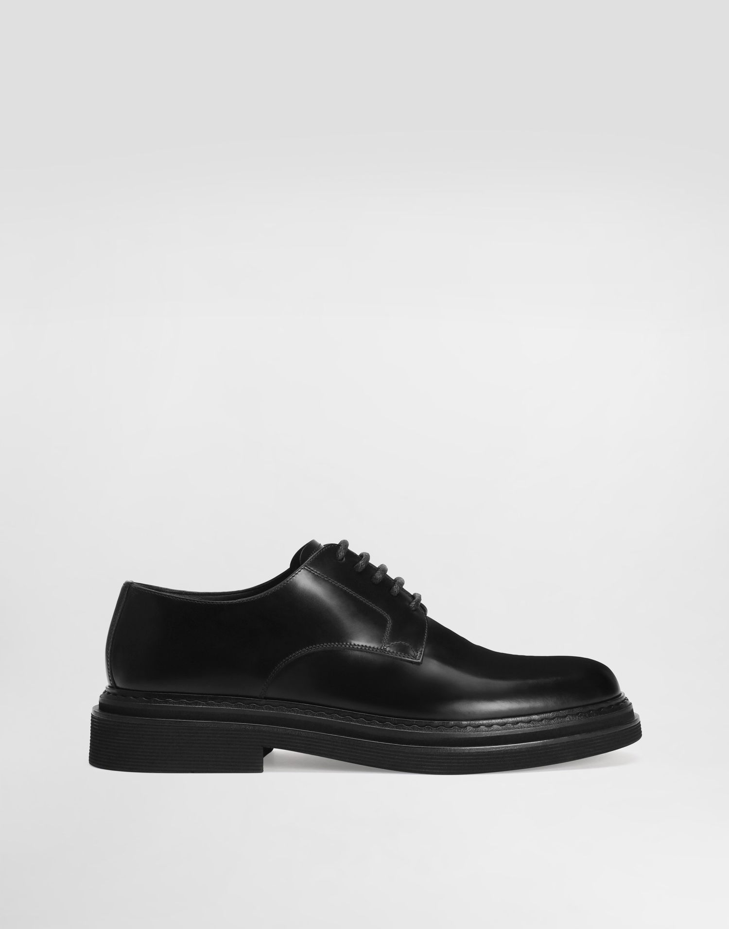 Tilbehør Dolce & Gabbana Dolce & Gabbana Brushed Calfskin Derby Sort | A10880A120380999, 0