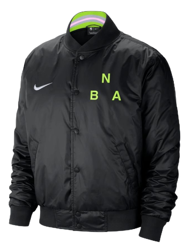Bomberjakke Nike NBA Team 31 Courtside Lightweight Jacket Sort | DR9074-010
