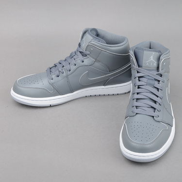 Sneakers og sko Jordan Air Jordan 1 Mid ''Cool Grey'' Grå | 554724-031, 2