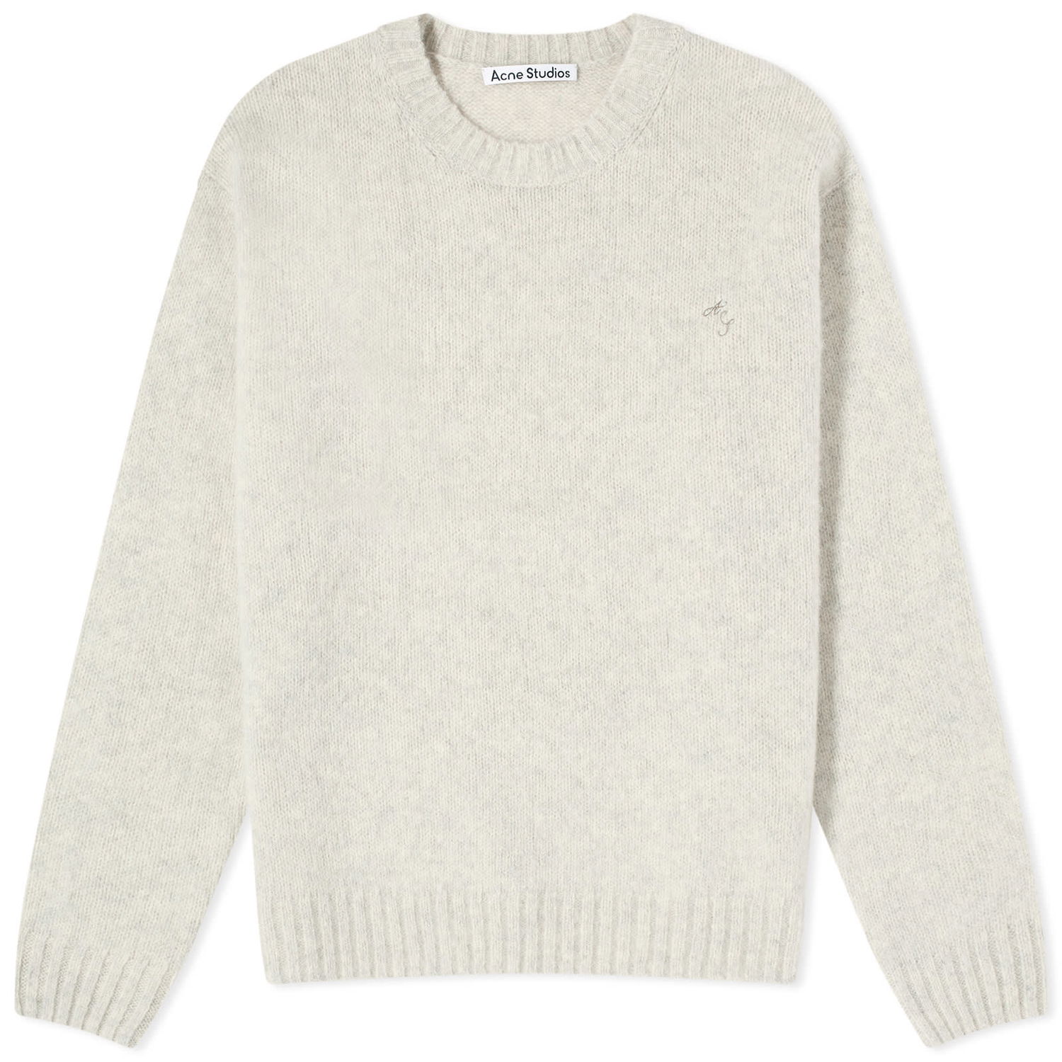Sweater Acne Studios Kowy AS Shetland Jumper Grå | B60298-X92, 0