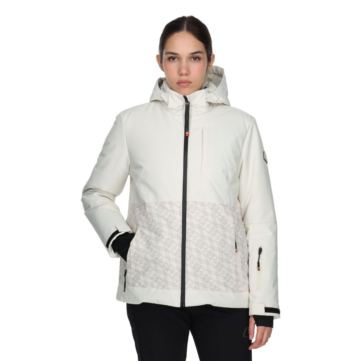 Puffer jakke Ellesse Aurora Ski Jacket Beige | ELA243F511-92, 0