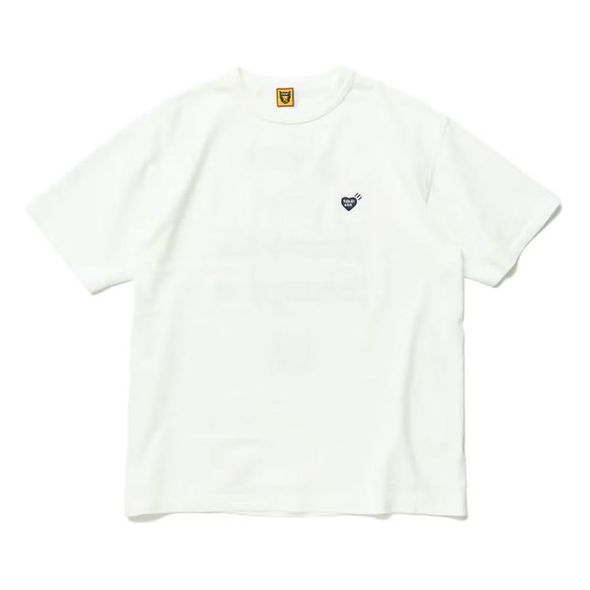 T-shirt Human Made Heart Badge T-Shirt Hvid | HM23CS033