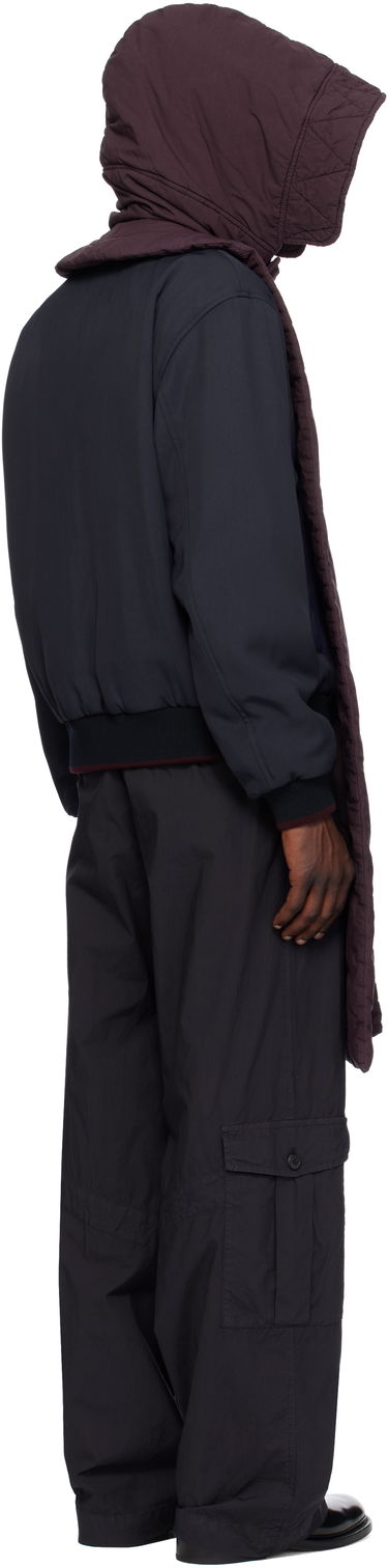 Vest Dries Van Noten Dries Van Noten Hooded Cotton Vest Lilla | 251-020601-1148, 2