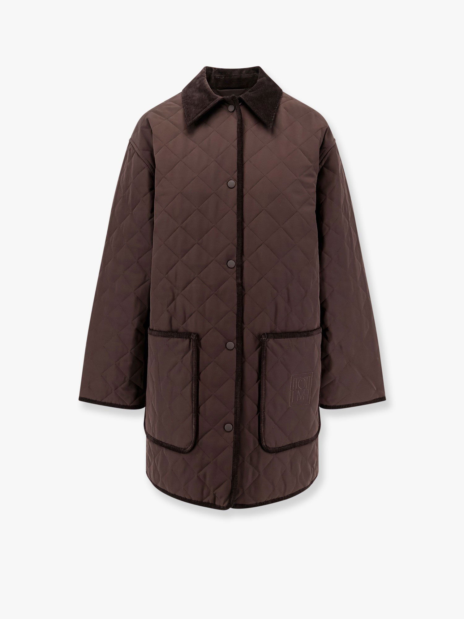 Puffer jakke TOTEME Quilted Jacket by Toteme Brun | 241WRO1022FB0169040, 0