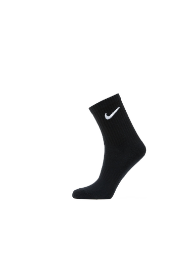 Undertøj og sokker Nike Cush 3-Pack Crew Socks Sort | SX7664-010