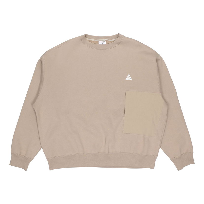 Sweater Nike ACG ACG Casual Round Neck Sweatshirt Beige | CV0683-247