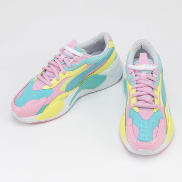 Sneakers og sko Puma RS-X3 Plastic gulf stream - sunny lime Flerfarvet | 371569 05, 2
