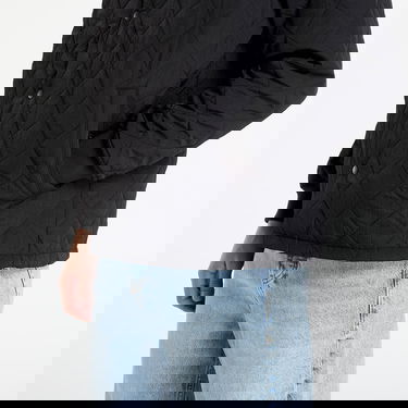 Jakke Urban Classics Quilted Overshirt Jacket Sort | TB7630-00007, 2