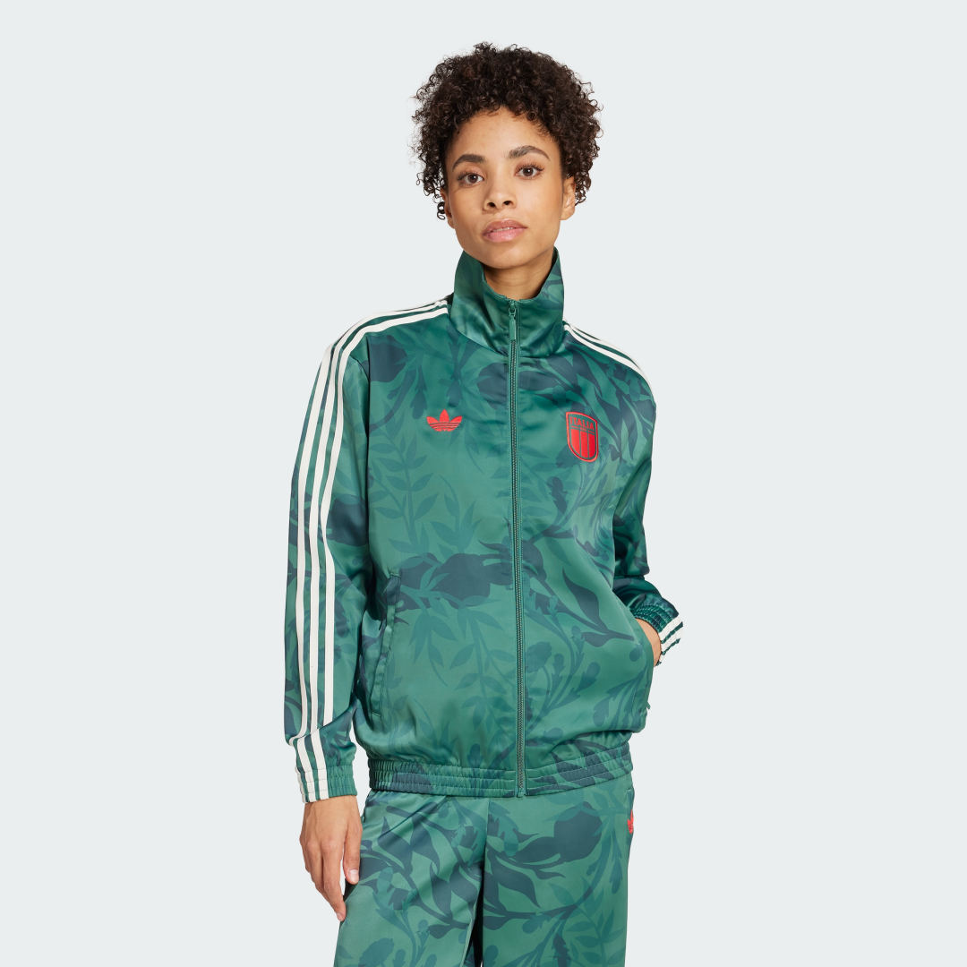 Jakke adidas Performance Italy Track Jacket Grøn | JJ0348, 0