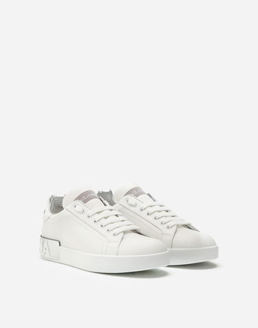 Sneakers og sko Dolce & Gabbana Calfskin Nappa Portofino Hvid | CK1544AX61580998, 1