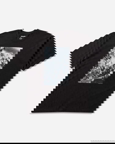 T-shirt Neighborhood Charles Peterson SS-5 Graphic Print T-Shirt Sort | 252PCNH-ST14S BLACK, 0
