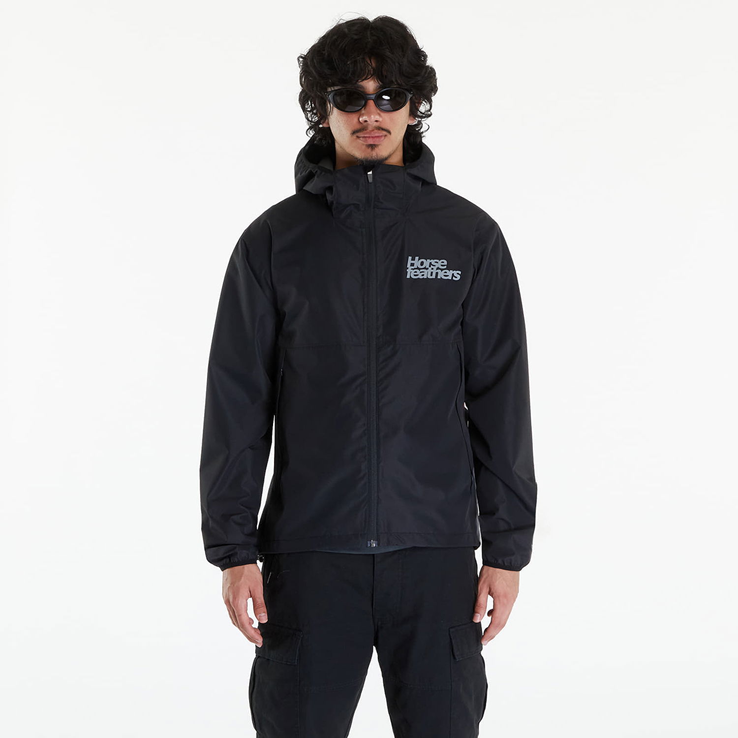 Jakke Horsefeathers Peyton Bike Jacket Black Sort | TM038A, 0