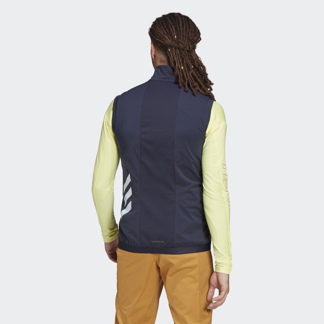 Vest adidas Performance Terrex Xperior Cross-Country Ski Soft Shell Vest Mørkeblå | GQ1248, 1