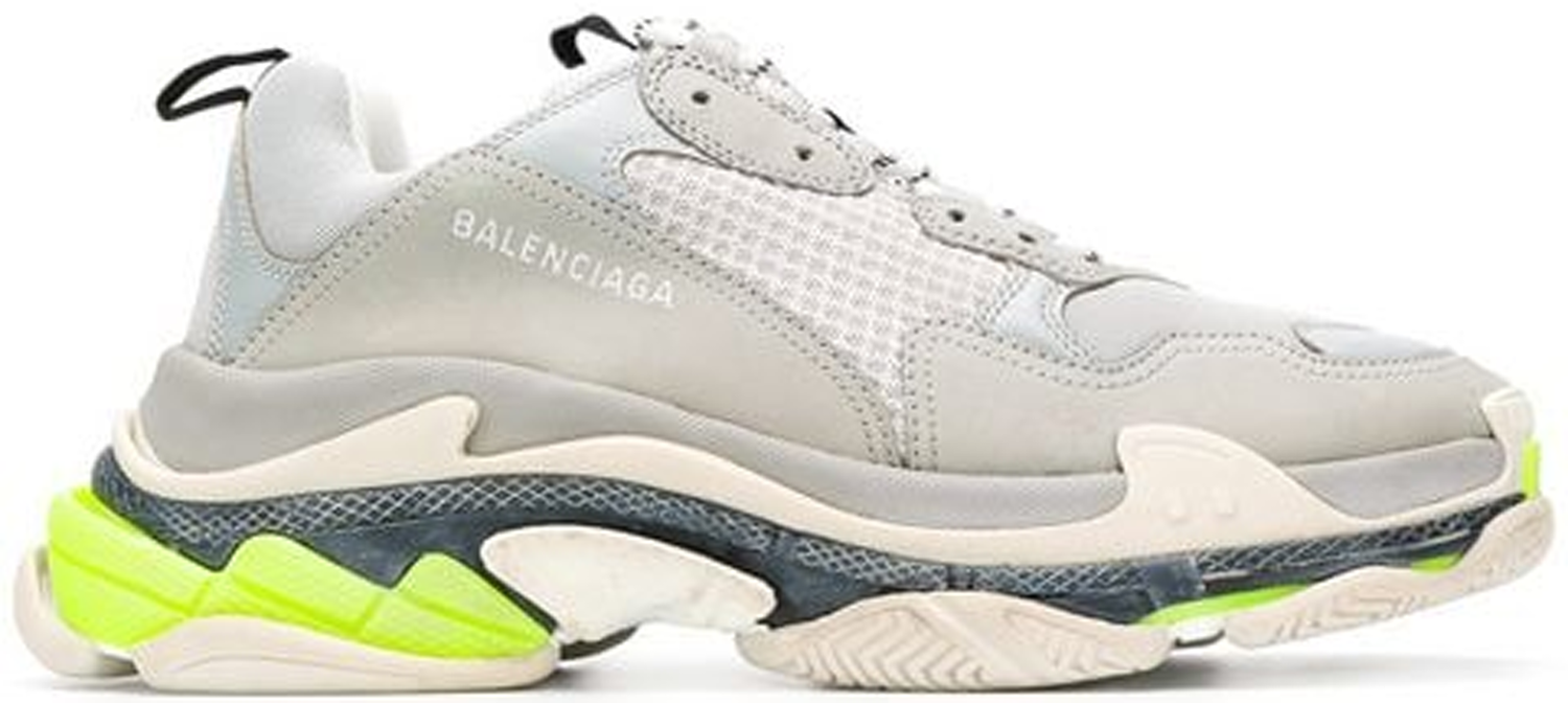 Sneakers og sko Balenciaga Triple S Grey Fluorescent Grå | 541621W09O1-1220, 0