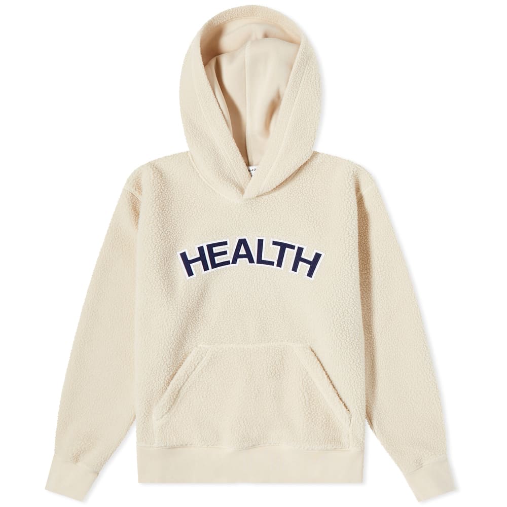 Sweatshirt Sporty & Rich Health Sherpa Hoodie Beige | HO664CR, 0