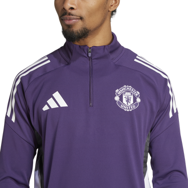 T-shirt adidas Originals Manchester United TR TOP Long Sleeve Training Shirt 2025/26 Lilla | jp3124, 4