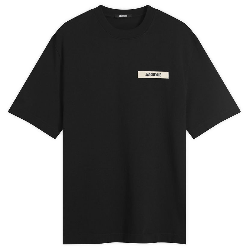 T-shirt Jacquemus Jacquemus Grosgrain Logo T-Shirt, Size Large Sort | 25HTSM00133AJ00226-990