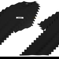 Jacquemus Grosgrain Logo T-Shirt, Size Large