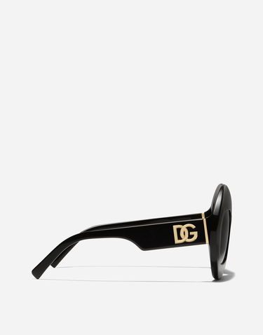 Solbriller Dolce & Gabbana Italian Tailoring Acetate Oval Sunglasses Onesize Sort | VG4527VP1879V000, 2