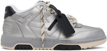 Tøj Off-White Off-White Out Of Office Metallic Metalisk | OMIA189S25LEA00C7210, 0