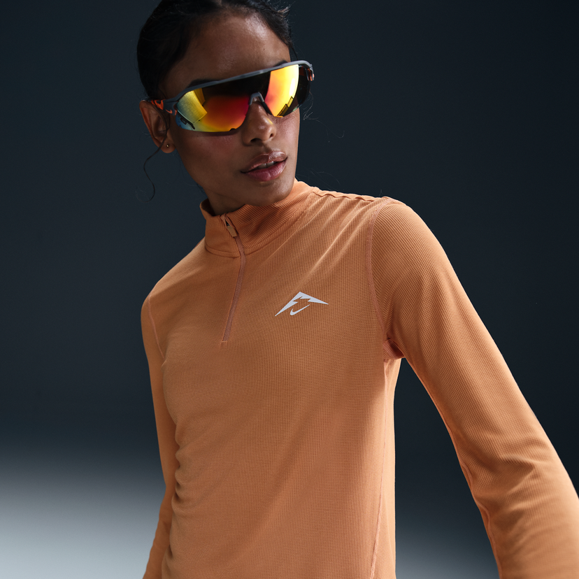 Sweatshirt Nike Trail Dri-FIT 1/4 Zip Midlayer Orange | HJ2248-856