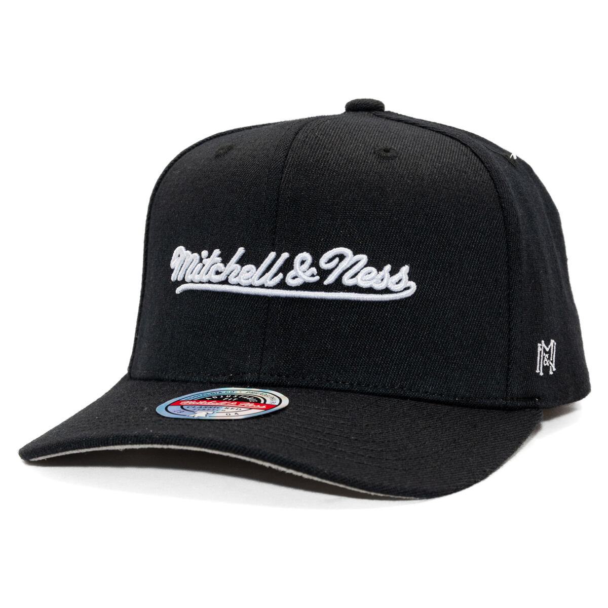 Kasket Mitchell & Ness Mitchell & Ness Branded Script Stretch Cap Sort | HC12184-MNNBLCK, 0