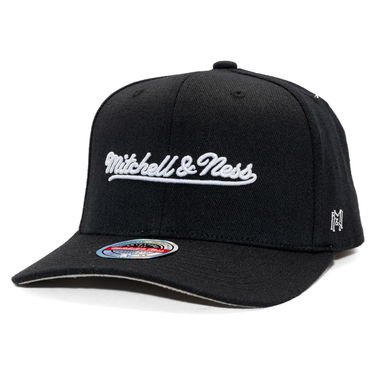 Kasket Mitchell & Ness Mitchell & Ness Branded Script Stretch Cap Sort | HC12184-MNNBLCK, 0