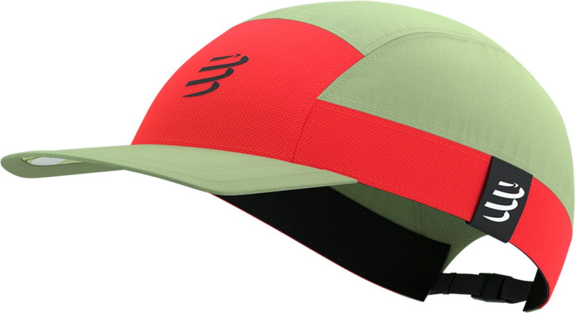 Kasket Compressport 5 Panel Light Running Cap Grøn | xhwu7926042