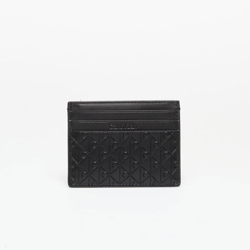 Tegnebog CALVIN KLEIN Calvin Klein Embossed Emblem Cardholder Sort | LV04D1128G UB1