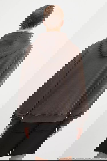 Sweatshirt Helmut Lang Helmut Lang Hooded Sweatshirt Brun | P05HM502, 2